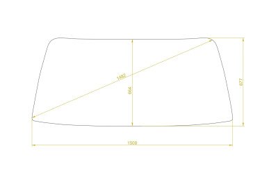 Стекло лобовое LEXUS LX 1995-1997 (FJ80) 
Бренд: BSG с серой полосой