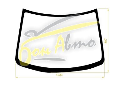 Стекло лобовое SUZUKI WAGON R 2008-2012 (MH23S) 
Бренд: КМК