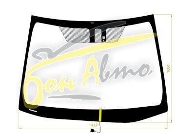 Стекло лобовое TOYOTA COROLLA 2018- (E210-LHD) обогрев щеток, место под датчик дождя, фурнитура, 
Бренд: BENSON