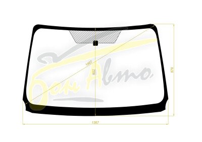 Стекло лобовое TOYOTA PORTE 2012- (NCP141) 
Бренд: ZDG
