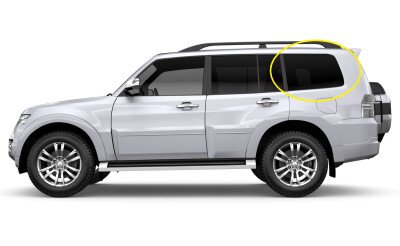 Стекло боковое MITSUBISHI PAJERO 2006- (V90-5d) SW/LH/X 
Бренд: BENSON