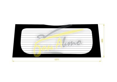 Стекло заднее с обогревом MITSUBISHI COLT 2002-2012 (Z20) 
Бренд: YHG