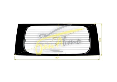 Стекло заднее с обогревом DAIHATSU TANTO 2007-2013 (L375) 
Бренд: ZDG