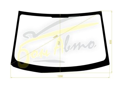 Стекло лобовое DAIHATSU BOON 2016- (M700S/M710S) 
Бренд: ZDG