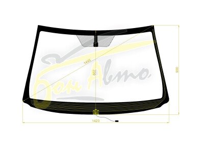 Стекло лобовое TOYOTA VANGUARD 2007-2013 (ACA33-RHD) обогрев щеток 
Бренд: ZDG