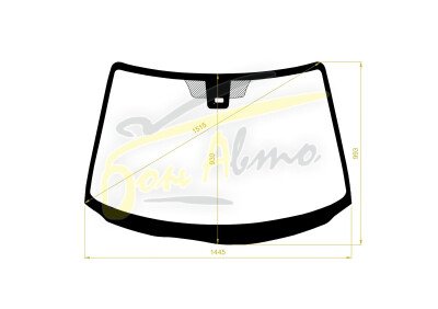 Стекло лобовое MAZDA 3 2003-2008 (BK-LHD) место под датчик дождя 
Бренд: BENSON