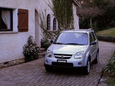 Стекло лобовое SUZUKI IGNIS 2004-2007 (HR51S) 
Бренд: BSG с серой полосой