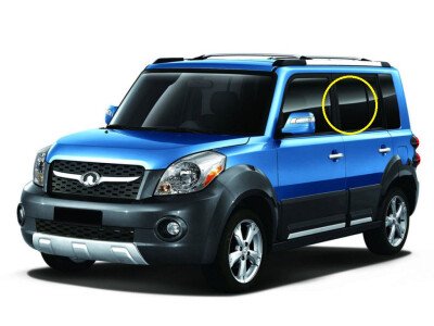 Стекло боковое GREAT WALL HOVER M2 2010 RD/LH 
Бренд: BENSON Тонированное