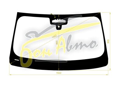 Стекло лобовое BMW X3 2017- (G01-2021) большое окно под камеру, место под датчик дождя, молдинг, проекция, акустическое, 
Бренд: BENSON