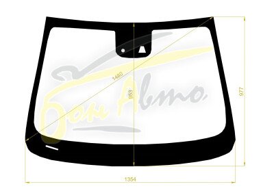 Стекло лобовое BUICK ENCORE 2013-2018 (LHD) место под 1 камеру, место под датчик дождя, молдинг, 
Бренд: BENSON с синей полосой