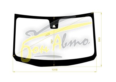 Стекло лобовое NISSAN DAYZ ROOX 2020- (B35A-RHD) место под 1 камеру 
Бренд: BENSON