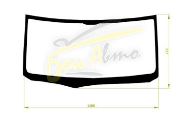 Стекло лобовое DAIHATSU HIJET CADDIE 2014- (LA700V-RHD) 
Бренд: BENSON