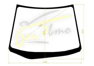 Стекло лобовое TOYOTA AVENSIS VERSO 2001-2009 (ACM20-RHD) 
Бренд: BSG Бронзовый оттенок с коричневой полосой