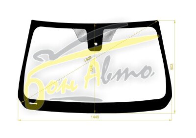 Стекло лобовое GEELY ATLAS 2018-2023 (NL3-LHD) место под датчик дождя молдинг, 
Бренд: BENSON