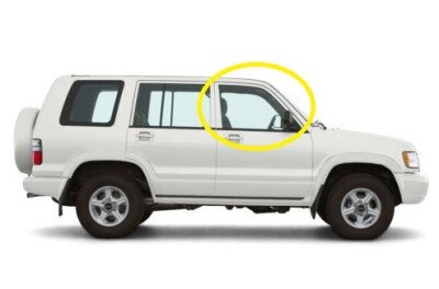 Стекло боковое ACURA SLX 1996-1999 (UBS69 -5d) FD/RH 
Бренд: BSG