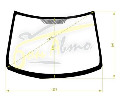 Стекло лобовое MAZDA AZ-WAGON 2008-2012 (MJ23S) 
Бренд: ZDG