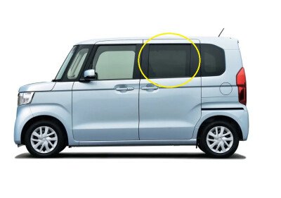 Стекло боковое HONDA N-BOX 2017-2023 JF3-4 RD/LH фурнитура, 
Бренд: BENSON Тонированное