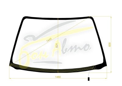 Стекло лобовое TOYOTA AVENSIS 1997-2003 (ST220-RHD) обогрев щеток 
Бренд: BENSON