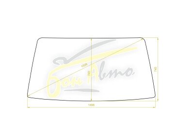 Стекло лобовое KIA BESTA 1988-1997 () 
Бренд: BSG с зеленой полосой