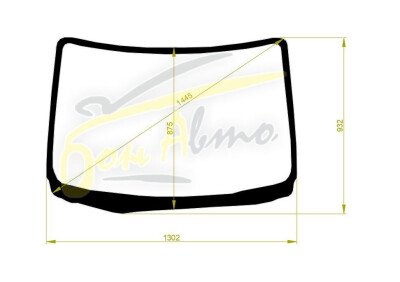 Стекло лобовое DAIHATSU TANTO EXE 2009-2014 (L455-RHD) 
Бренд: FYG с зеленой полосой