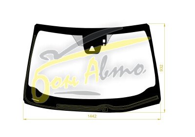 Стекло лобовое LEXUS UX 2018- (AA10-LHD) обогрев щеток, место под 1 камеру, место под датчик дождя, молдинг, антенна, фурнитура, 
Бренд: BENSON