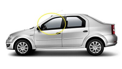 Стекло боковое DACIA LOGAN 2005-2012 LS 2 отверстия FD/LH 
Бренд: BENSON