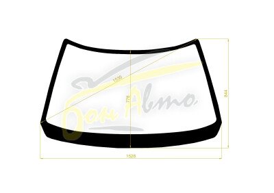 Стекло лобовое TOYOTA CROWN 1983-1987 (GS120-sed) 
Бренд: YHG 30% с синей полосой