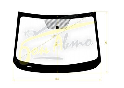 Стекло лобовое MAZDA DEMIO 2014- (DJ-4d/5d) 
Бренд: ZDG