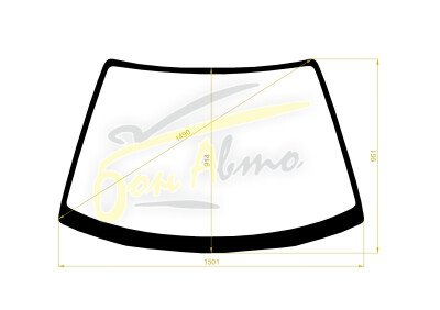 Стекло лобовое HONDA INTEGRA 1989-1993 (DA7-4d sed) 
Бренд: BENSON