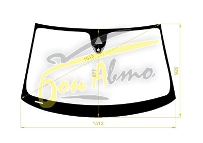 Стекло лобовое AUDI S6 2011-2018 (C7-5d wag) место под 1 камеру, место под датчик дождя, молдинг, фурнитура, 
Бренд: FYG