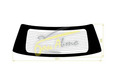 Стекло заднее с обогревом MITSUBISHI AIRTREK 2001-2008 (CU2-5W-2015) 
Бренд: BENSON