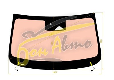 Стекло лобовое HAVAL JOLION 2020- (SUV-LHD) полный обогрев, место под 1 камеру, место под датчик дождя, 
Бренд: КМК