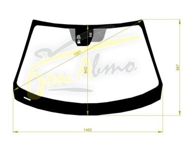 Стекло лобовое MAZDA AXELA 2013-2019 (BM-RHD) место под 2 камеры, место под датчик дождя, 
Бренд: КМК