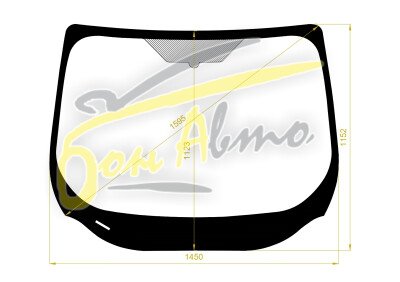 Стекло лобовое FORD KUGA 2012-2019 (CBS) 
Бренд: BSG