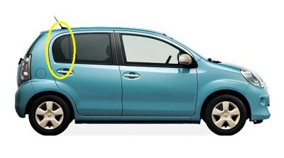 Стекло боковое TOYOTA PASSO 2010-2016 KGC30 RQ/RH 
Бренд: BENSON Тонированное