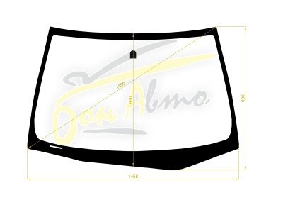 Стекло лобовое HONDA ACCORD 2002-2008 (CM4-LHD-USA) 
Бренд: BSG с зеленой полосой