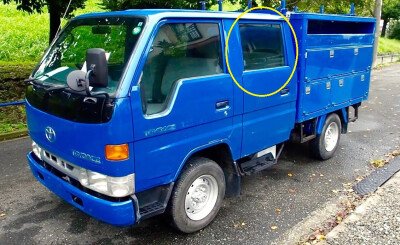 Стекло боковое TOYOTA TOYOACE 1984-2000 (BU60/BU85) 651*470 RD/LH-RH 
Бренд: BSG