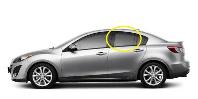 Стекло боковое MAZDA 3 2009-2013 (BL-4d sed) RD/LH 
Бренд: BSG