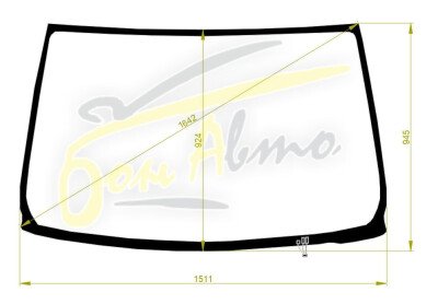 Стекло лобовое ISUZU FILLY 1997-2002 (E50-RHD) обогрев щеток 
Бренд: BENSON