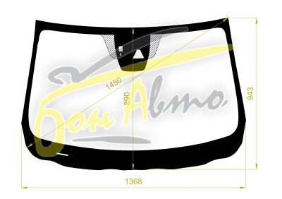 Стекло лобовое MAZDA CX-3 2014- (DK-LHD) место под 1 камеру, место под датчик дождя, 
Бренд: ZDG