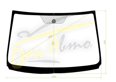 Стекло лобовое TOYOTA COROLLA FIELDER 2006-2012 (E140-RHD) 
Бренд: BSG с серой полосой