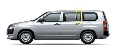 Стекло боковое TOYOTA PROBOX 2002- NCP50 RQ/LH 
Бренд: BSG