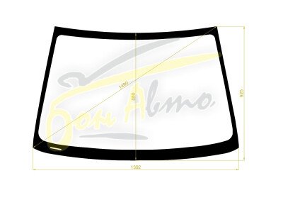 Стекло лобовое TOYOTA COROLLA RUNX 2000-2006 (NZE121) 
Бренд: BENSON