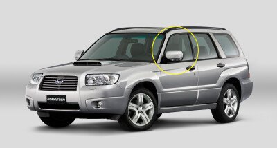 Стекло боковое SUBARU FORESTER 2002-2008 (SG5) FD/LH 
Бренд: BSG