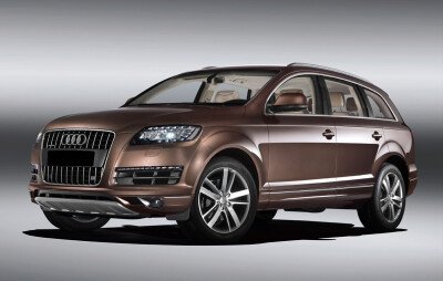 Стекло лобовое AUDI Q7 2005-2015 (4LB) место под датчик дождя, 
Бренд: BSG с серой полосой