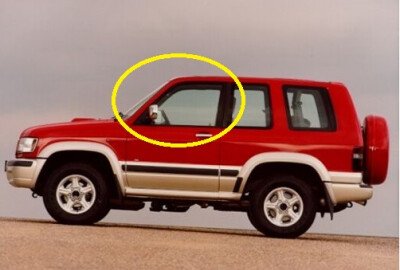 Стекло боковое OPEL MONTEREY 1991-2002 (UBS69 -3d) FD/LH 
Бренд: BSG