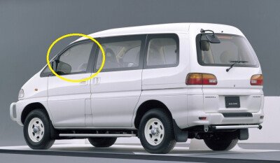 Стекло боковое MITSUBISHI SPACE GEAR 1994-2007 (PA5W) VFD/LH 
Бренд: BENSON Тонированное