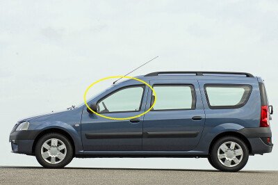 Стекло боковое DACIA LOGAN MCV 2005-2015 2 отверстия FD/LH 
Бренд: BENSON