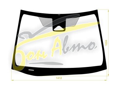 Стекло лобовое TOYOTA COROLLA 2018- (E210-RHD-2023) место под 1 камеру с обогревом молдинг, 
Бренд: BENSON