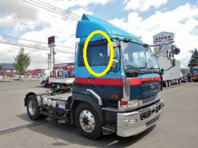Стекло боковое NISSAN DIESEL BIG THUMB 1990-2008 (CK520) FD/RH 
Бренд: BENSON